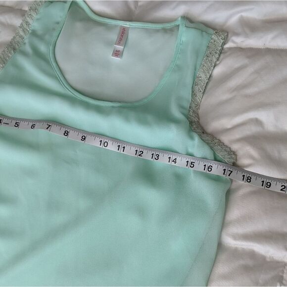 Xhilaration Mint Beaded Tank Top - Picture 8 of 9